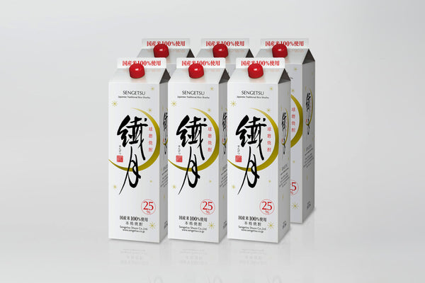 米焼酎 1800ml 6本セット 一升瓶 本格焼酎 繊月 まとめ売り 一升瓶6本
